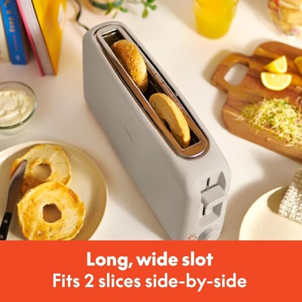 bella 2 Slice Slim Toaster, - Image 4
