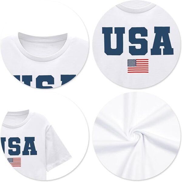 Women USA Crop Shirt - Image 2