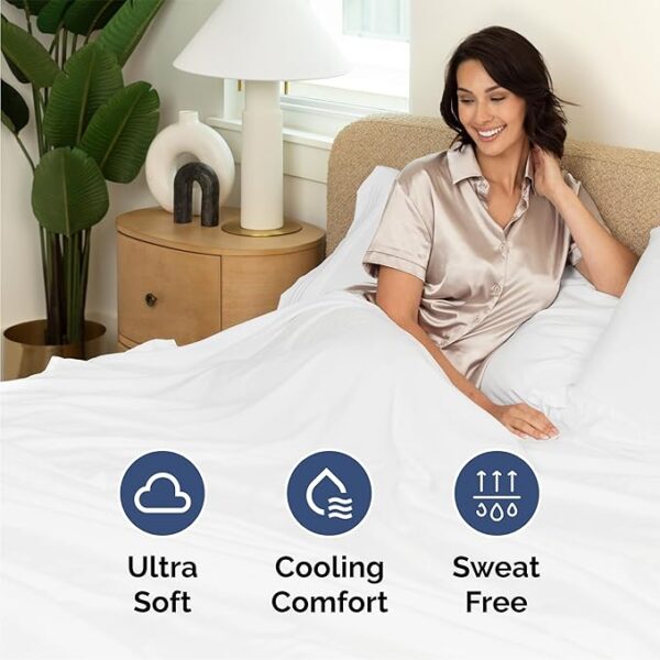 Queen Size 4 Piece Sheet Set - Image 2
