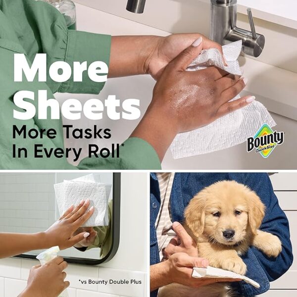 Paper Towels, White, 12 Family Triple Rolls - Image 2
